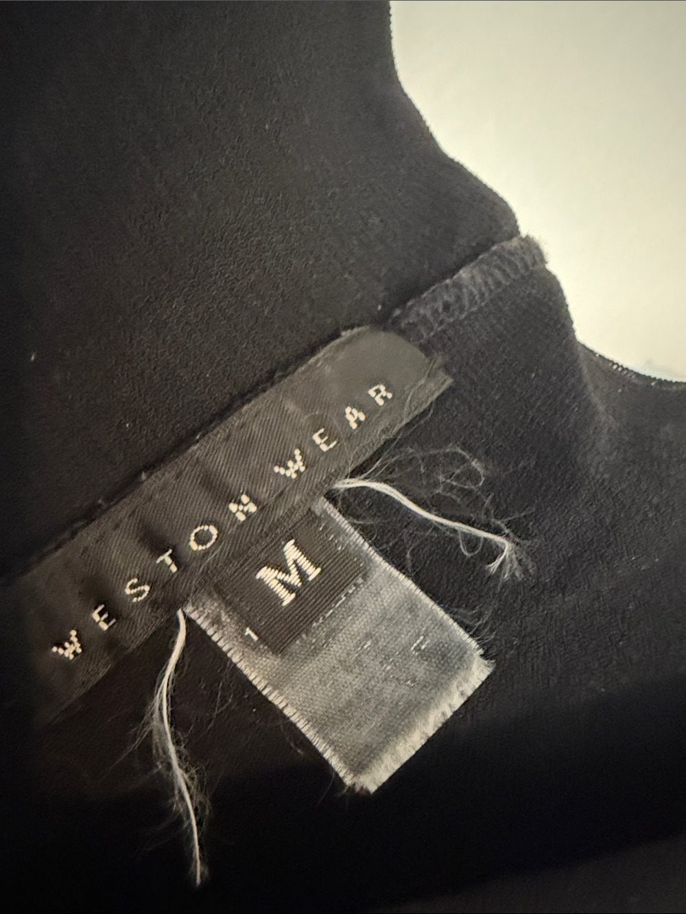 Weston Wear Black Midi Slip Dress - Slim Tank Straps - Picture 2 of 3